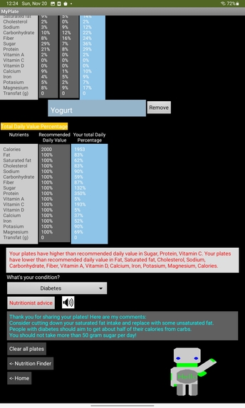 Nutrition Atlas – screenshot 5