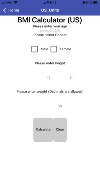 BMI Calculator – screenshot 3