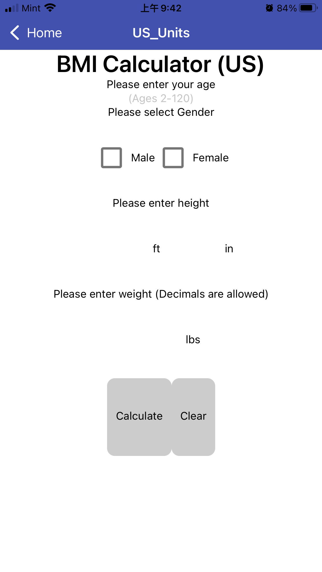 BMI Calculator | Devpost