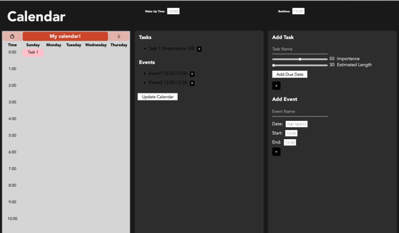 Calendy – screenshot 1