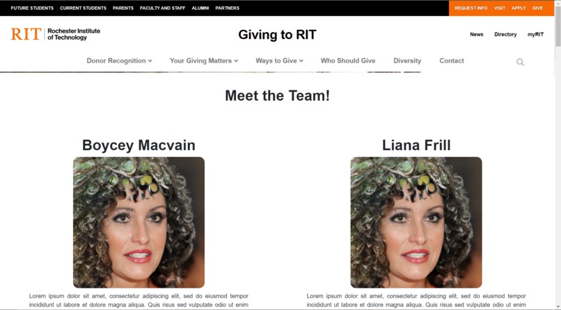 RIT Call Center Email Service & Webpage Revamp – screenshot 1