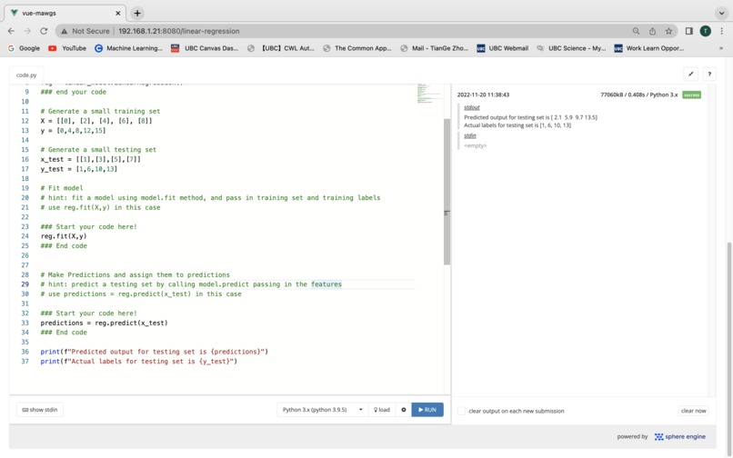 MAWGS - Interactive Learning for AI/ML – screenshot 3