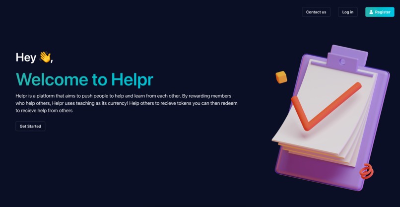 Helpr – screenshot 2