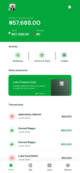 Luka Finance – screenshot 3
