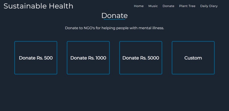 Sustainable Health – screenshot 3