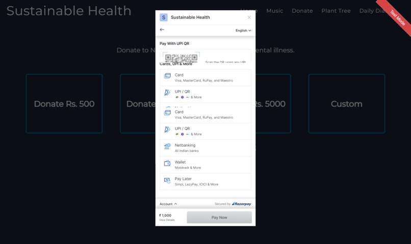 Sustainable Health – screenshot 4