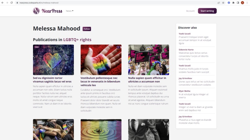 NearPress – screenshot 5