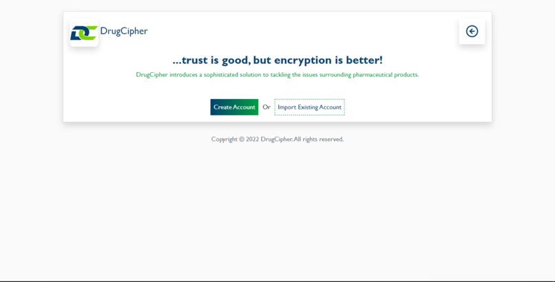 DrugCipher – screenshot 4