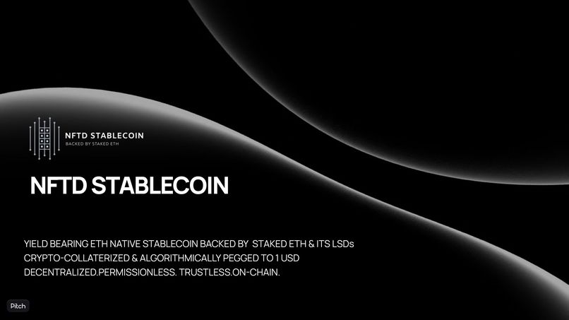 NFTD -  YIELD BEARING STABLECOIN – screenshot 1
