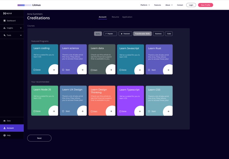 Litmus – screenshot 1
