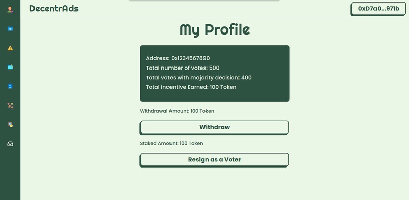 Decentrads Advertising Protocol – screenshot 4