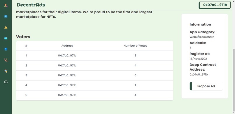 Decentrads Advertising Protocol – screenshot 8