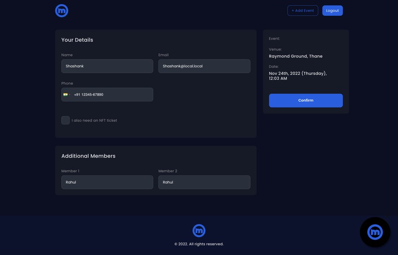 Mehphil – screenshot 2