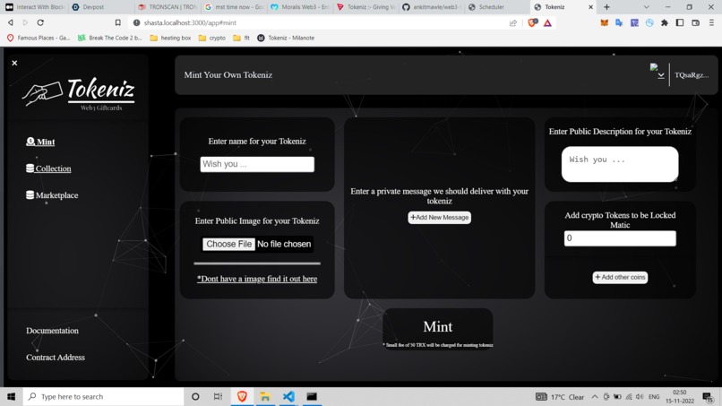 Web3 scheduler  – screenshot 2