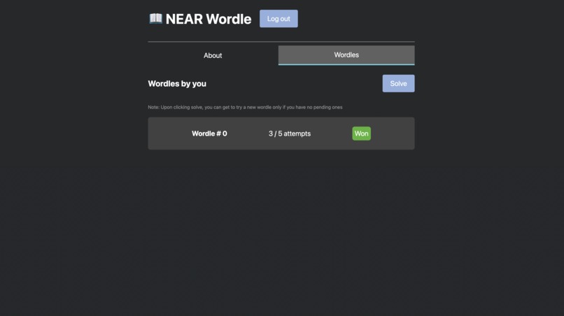 Near Wordle – screenshot 2
