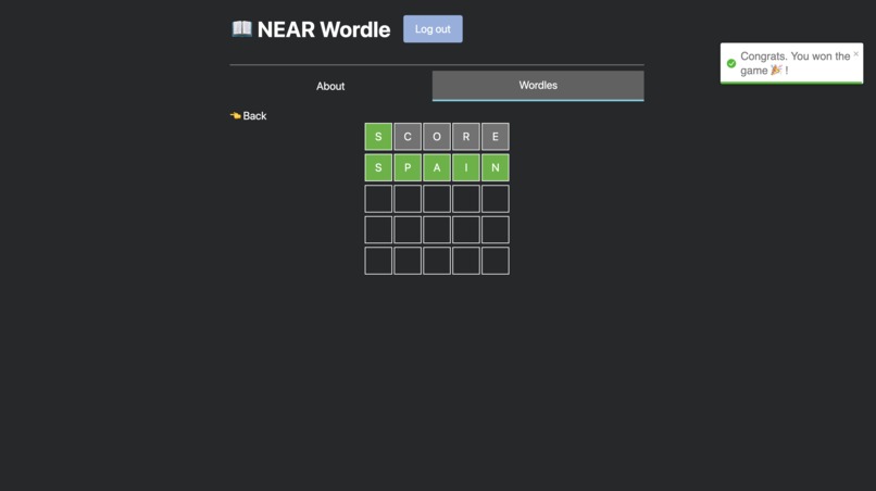 Near Wordle – screenshot 3