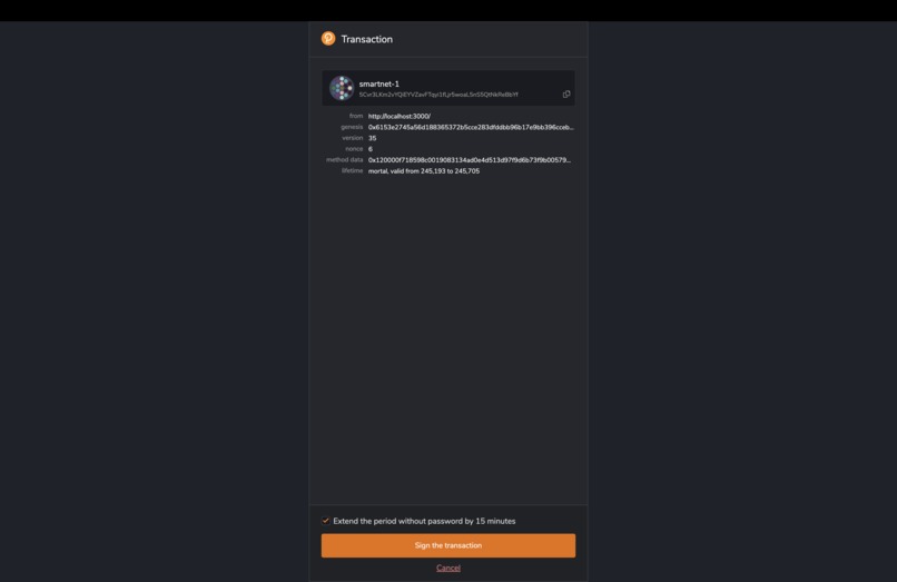 zkVote – screenshot 5