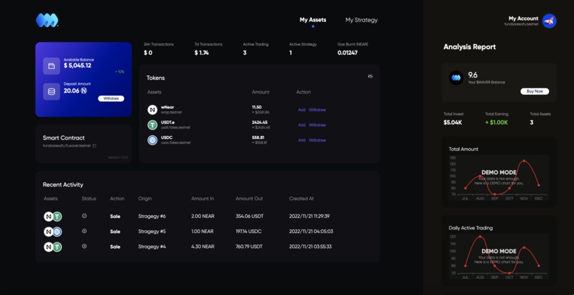 Waver Finance – screenshot 1