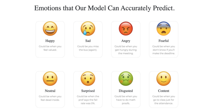Emotion Detection  – screenshot 2
