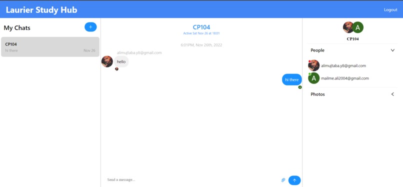 Laurier Student Study Hub – screenshot 1
