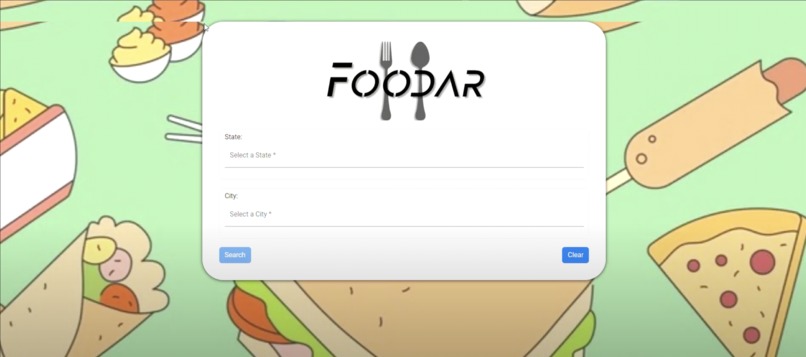 Foodar – screenshot 1
