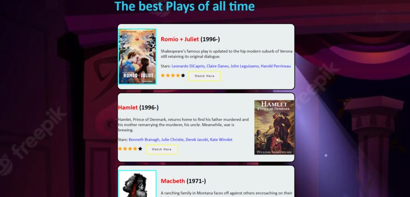 TheatreCraze – screenshot 1