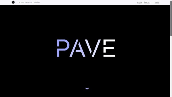 PAVE (P2P Digital Banking Platform) – screenshot 1