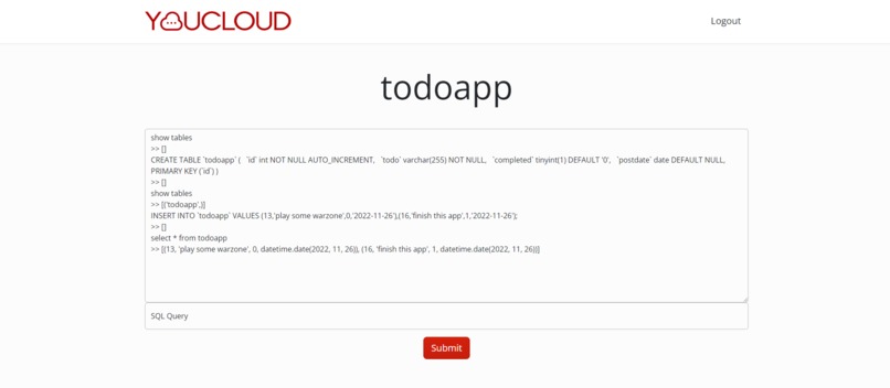 YouCloud – screenshot 4