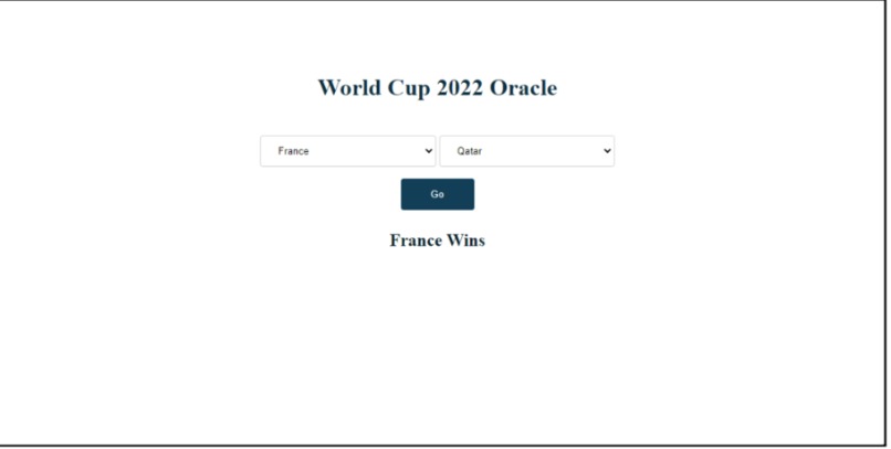Worldcup_predictor – screenshot 1