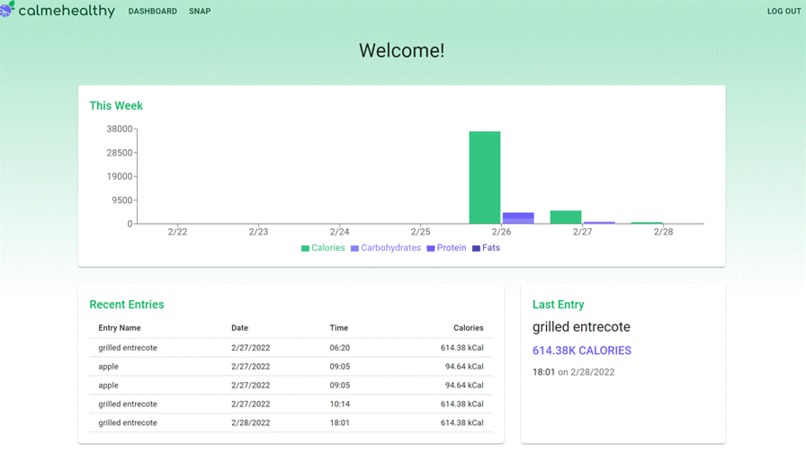 CalMeHealthy – screenshot 4