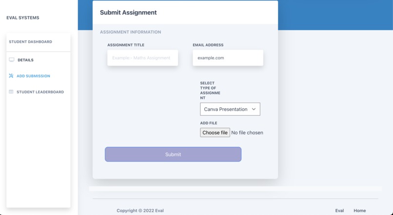 Eval – screenshot 1