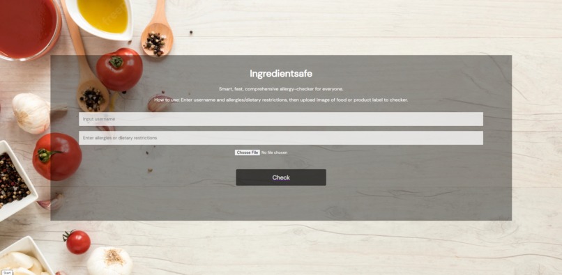 IngredientSafe – screenshot 1