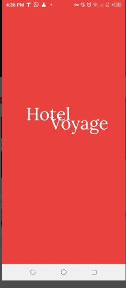 Hotel Voyage App – screenshot 1
