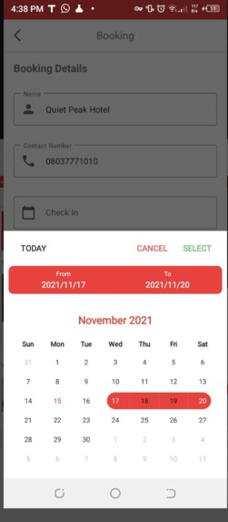 Hotel Voyage App – screenshot 4