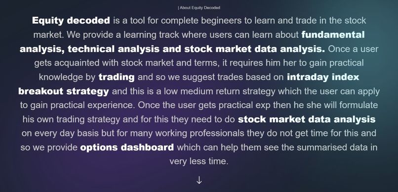 Equity Decoded – screenshot 4