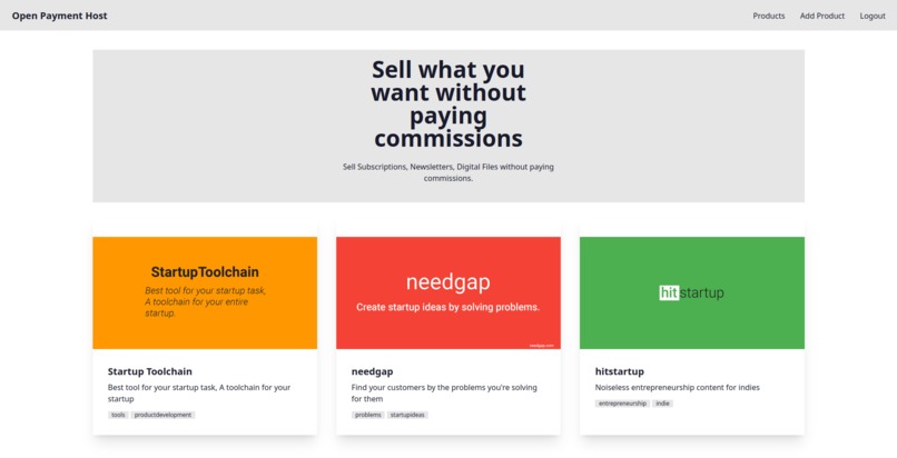 Open Payment Host – screenshot 1
