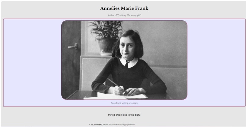 TRIBUTE PAGE  – screenshot 1