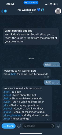 KR Washer Bot – screenshot 1