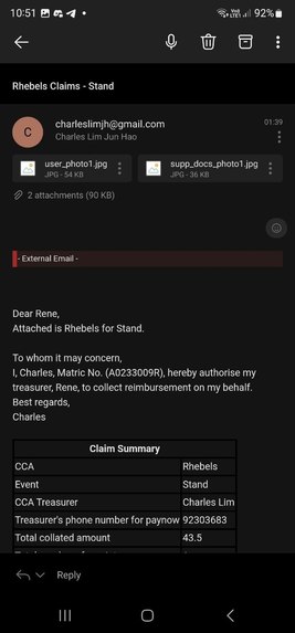 RH Finance Bot – screenshot 1