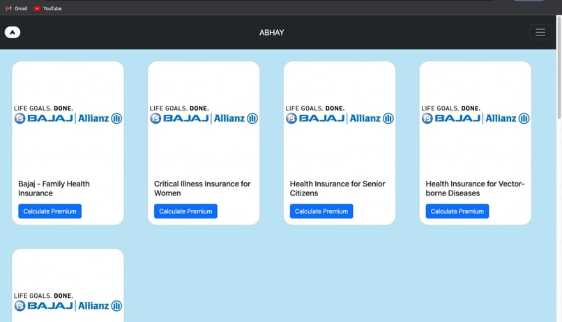 Health insurance subsidy  – screenshot 3