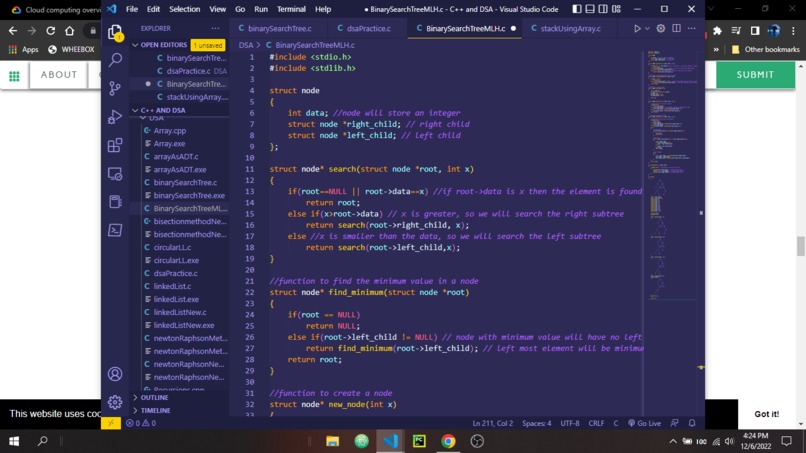 Binary-Search-Tree – screenshot 3