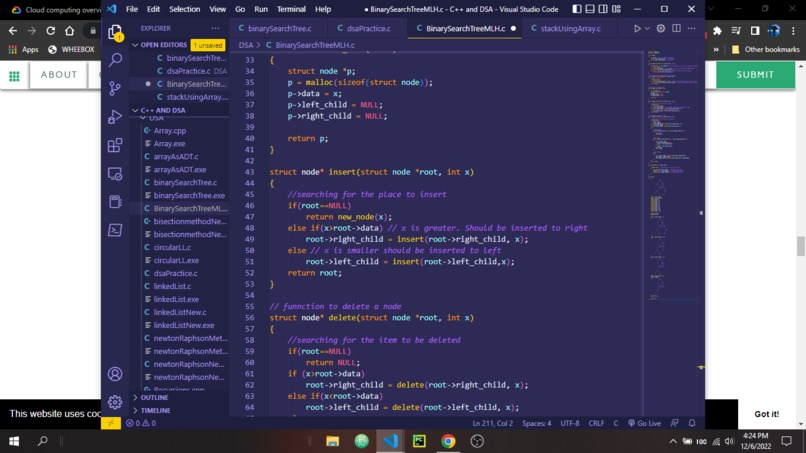 Binary-Search-Tree – screenshot 4