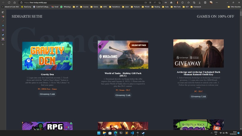 Free Games – screenshot 1