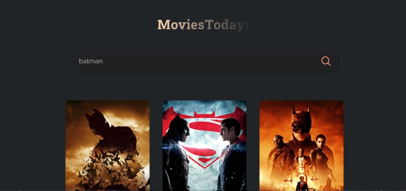 Movie Site – screenshot 1