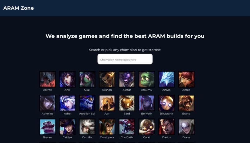 ARAM Zone – screenshot 1