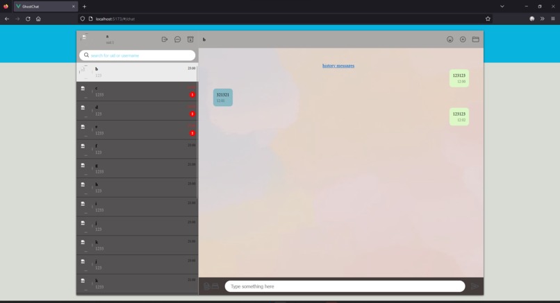 Ghost Chat – screenshot 2