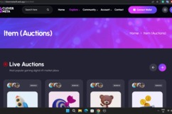 CLEVER META - A Place Where Barter the NFT's. – screenshot 2