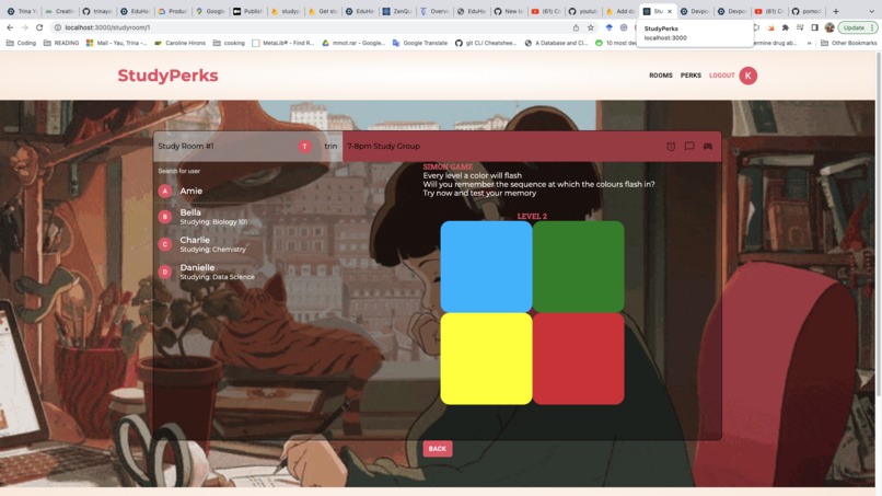 StudyPerks – screenshot 2