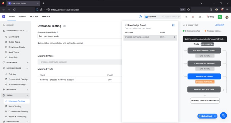 Virtual assistant to facilitate enrollment processes. – screenshot 2