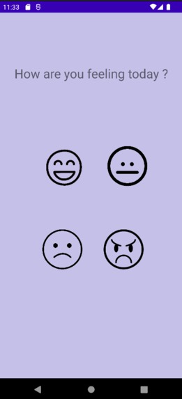 Mental Health Care app – screenshot 1